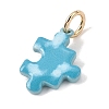 Printed Brass Pendants LS-KK-CBAB1CA-15G-2