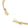 Polyester Cord Braided Bracelet Making AJEW-JB01376-5