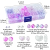 DIY Round Acrylic Beads Jewelry Making Findings Kits DIY-FS0007-04-4