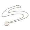 Non-Tarnish Constellation Pendant Necklaces NJEW-S422-04P-06-3