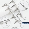2Pcs Brass & Alloy Shoes Chains HJEW-SP00013-2