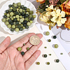 120Pcs 4 Styles Natural Chinese Jade/Southern Jade Beads G-PA0002-14-3