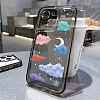 Colorful Clouds TPU Plastic Mobile Phone Cover PW-WGA90A0-15-1