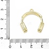 Alloy Pendants AL-CBA5609-06G-3