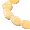 Natural Yellow Jade Beads Strands G-I377-A04-4