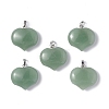 Natural Green Aventurine Pendants G-G956-D03-1