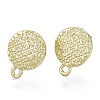 Alloy Stud Earring Findings X-PALLOY-S121-66-2