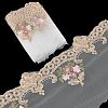 Gorgecraft Polyester Embroidery Lace Ribbon OCOR-GF0002-64-1