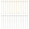 180Pcs 2 Colors Iron Eye Pins IFIN-FS0001-39-2