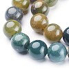 Natural Indian Agate Beads Strands GSR10mmC002-2
