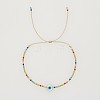 Simple Glass Seed Beads Braided Bead Bracelets OR6638-3-1
