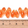 Crystal Glass Beads Strands GLAA-D033-34-2