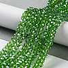 Electroplate Glass Bead Strands EGLA-R015-4mm-14-1