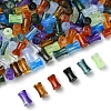 250Pcs Gradient Color Transparent Acrylic Beads OACR-FS0001-93-3