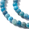 Natural Apatite Beads Strands G-K193-7mm-12-3