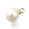 ABS Plastic Imitation Pearl Pendants FIND-H052-01E-01G-2