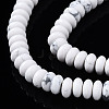 Synthetic Howlite Beads Strands G-S366-116-3