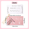 2 Sets Paper Sewing Exercise Book TOOL-HY0001-14-2