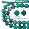 1 Strand Natural Fuchsite Beads Strands G-HY0001-32-2