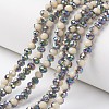 Electroplate Opaque Glass Beads Strands LS-EGLA-A034-P4mm-Q06-1