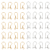 80Pcs 4 Style 316 Stainless Steel Earring Hooks STAS-UN0038-26-1