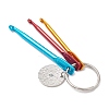 Aluminum Crochet Hooks Keychain KEYC-JKC01013-5