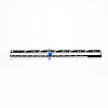 Aluminum Sliding Gauge Measuring Sewing Ruler Tool TOOL-WH0122-20-1