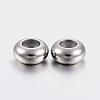 202 Stainless Steel Beads X-STAS-F148-8mm-07P-1
