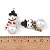 Christmas Handmade Lampwork Pendants PALLOY-JF06024-3