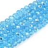 Electroplate Glass Beads Strands LS-EGLA-A044-T4mm-L08-1