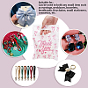100Pcs Bowknot Thank You Printed Eco-Friendly Reusable Bags ABAG-SP0001-61A-A-6
