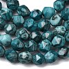Natural Map Stone Beads Strands G-Z119-A23-02-5