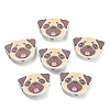 Printed Wood Beads WOOD-D289-01H-1