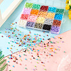 2780Pcs 20 Colors Baking Paint Glass Seed Beads SEED-TA0001-49-6