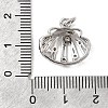 Brass Micro Pave Cubic Zirconia Pendants KK-H092-02B-P-3