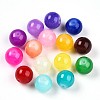 Baking Painted Imitation Jade Glass Beads DGLA-Q021-12mm-M-2