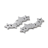 304 Stainless Steel Connector Charms STAS-Q303-26P-2