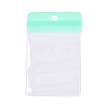 Rectangle Transparence EVA Zip Top Gift Bags OPP-T003-02B-02-1