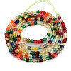 Glass Beads Strands X-GLAA-N041-008B-2
