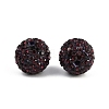 Grade A Rhinestone Pave Disco Ball Beads RB-Q104-1-3