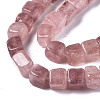 Natural Strawberry Quartz Beads Strands G-S364-088-3