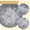 Polyester Lady Tulle Collars AJEW-WH20072-25C-5