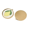 304 Stainless Steel & Embroidered Pendants SA-CBA1ED9-08G-2