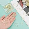 CHGCRAFT 30Pcs 3 Style Alloy Pendants FIND-CA0006-02-3