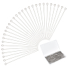 1000Pcs Stainless Steel Eye Pins STAS-UN0058-29-1