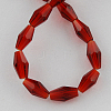 Glass Beads Strands X-GLAA-R026-8x4mm-08-2