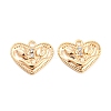 Brass Micro Pave Cubic Zirconia Pendants KK-E090-12G-1
