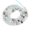 Dyed Natural White Jade Beads Strands G-T139-59A-14-2