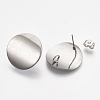 Non-Tarnish 304 Stainless Steel Stud Earring Findings STAS-Q231-06A-1