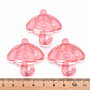 Transparent Acrylic Pendants TACR-T024-01B-910-4